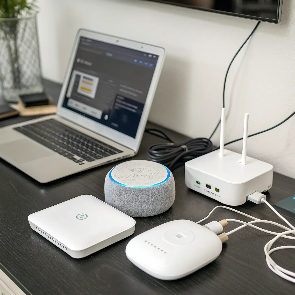 Smart home network setup